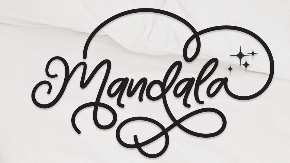 Mandala Font
