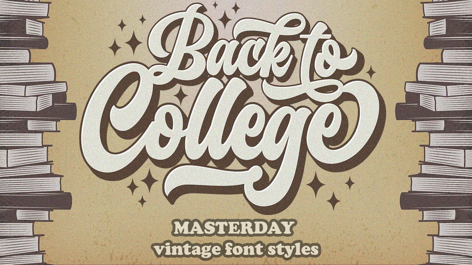 Masterday Vintage Font