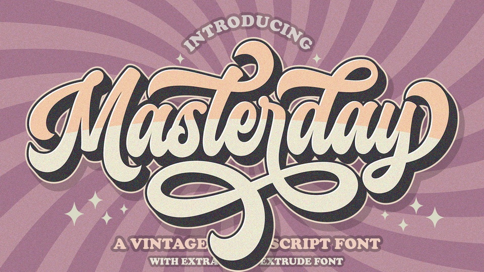 Masterday Vintage Font