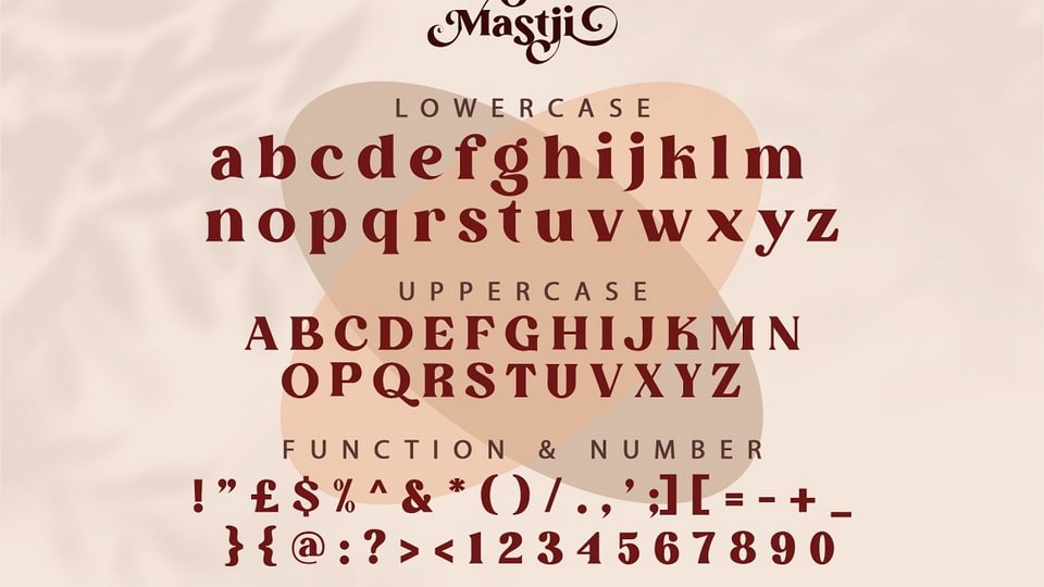 Mastji Font