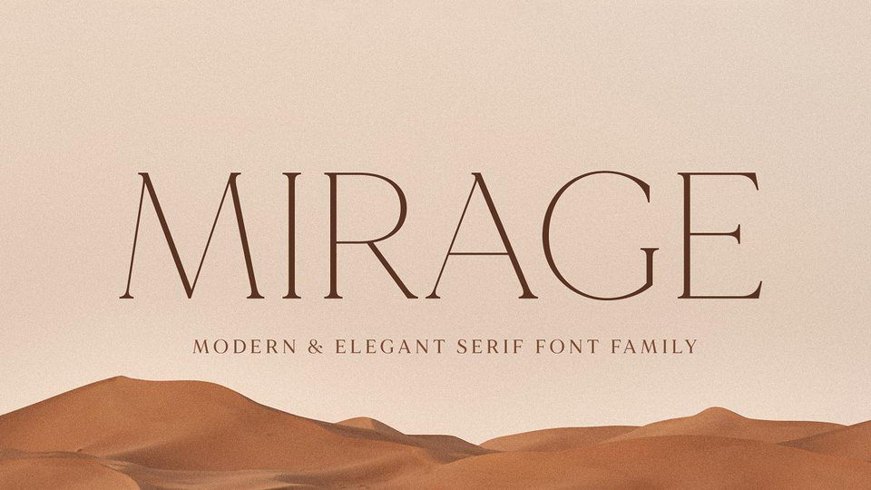 Mirage Typeface