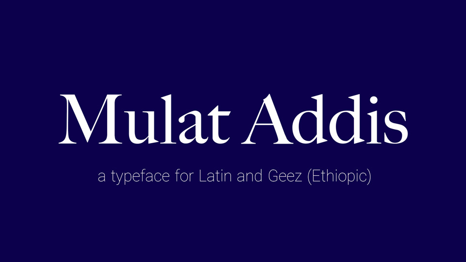 Mulat Addis Font