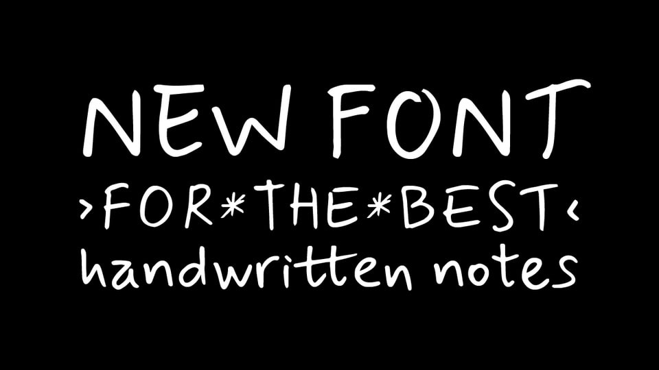MyNerve Font