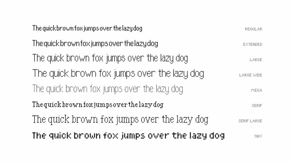 Northrup Typeface