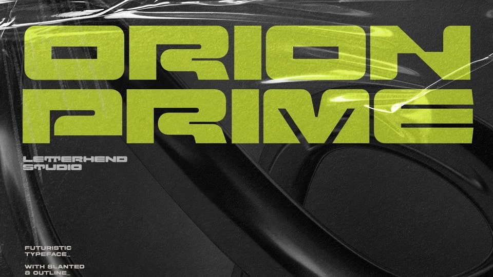 Orion Prime Font