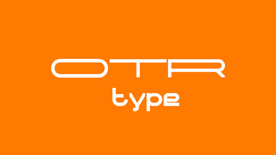 OTR Type Font