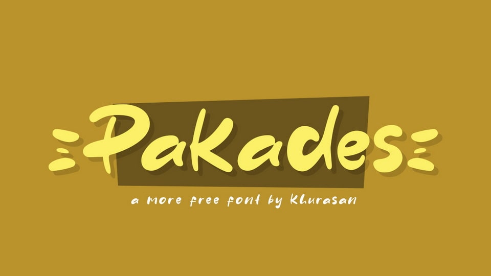 Pakades Font