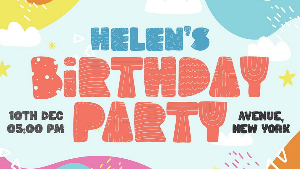 Party Kids Font
