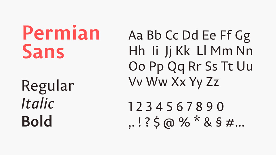 Permian Typeface