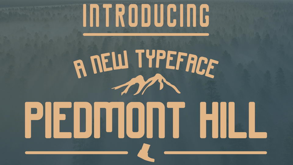 Piedmont Hill Font