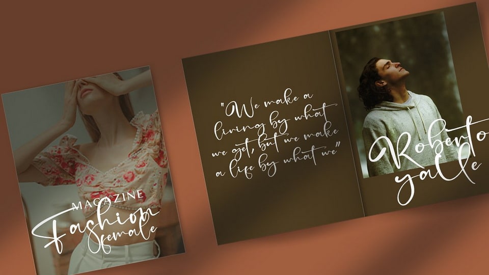 Pitchy Signature Font