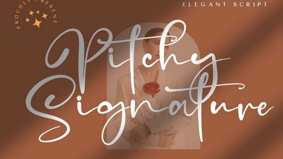 Pitchy Signature Font