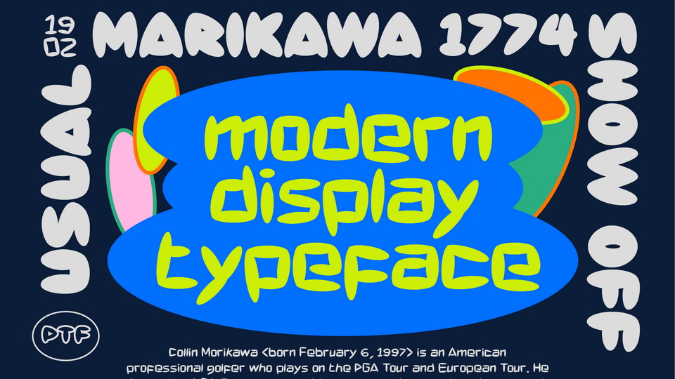 Power Display Font