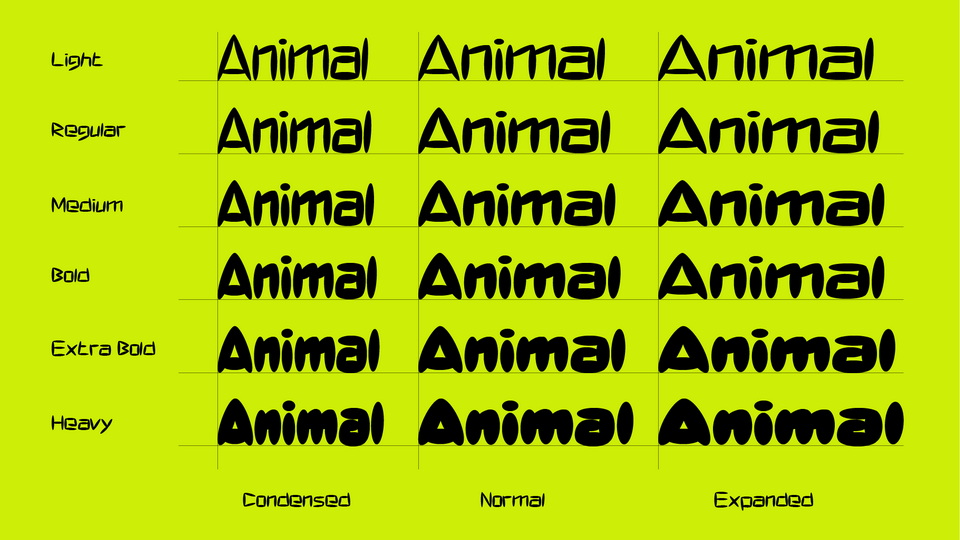 Power Display Font