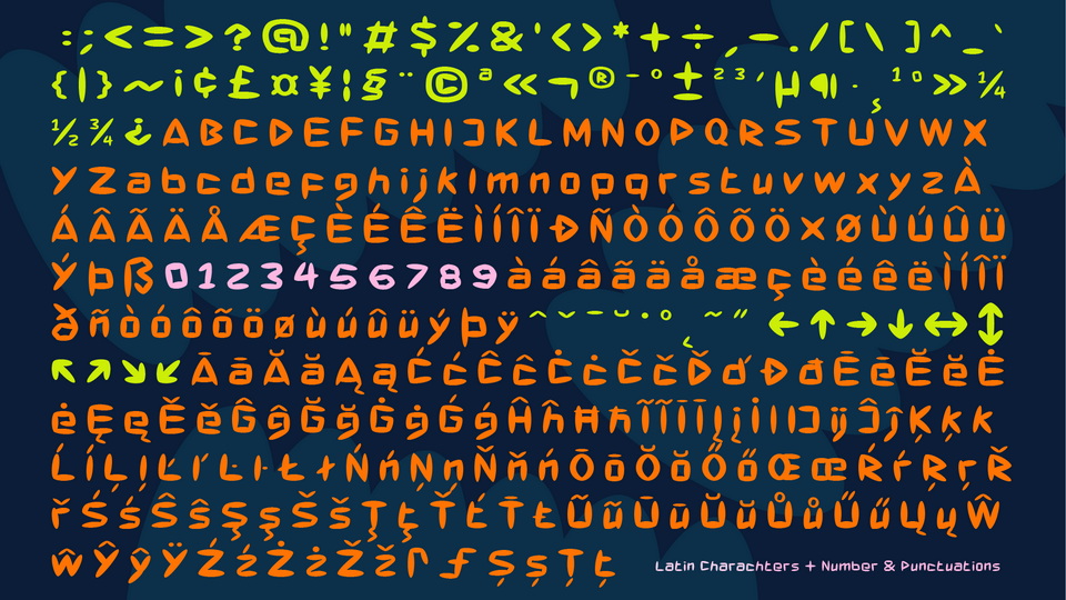Power Display Font