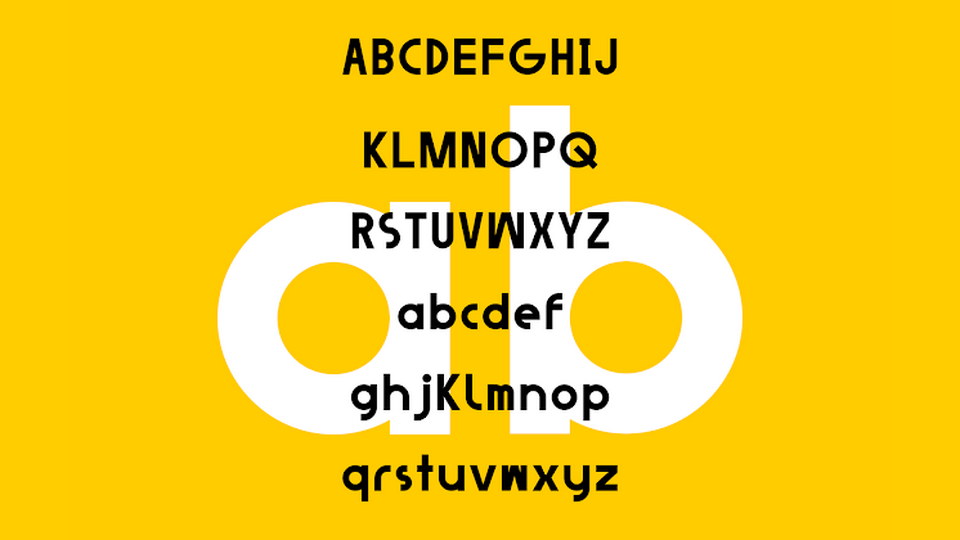 PVF Carousel Typeface