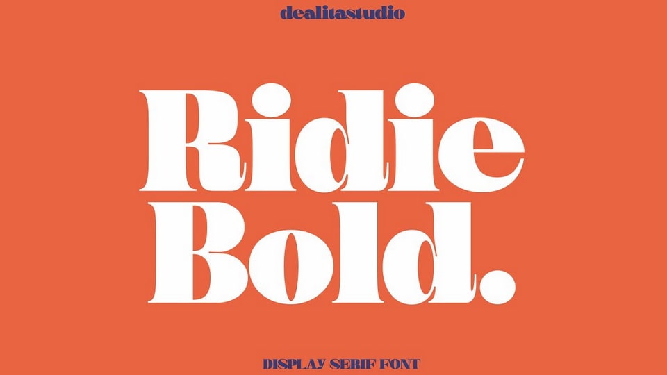 Ridie Font