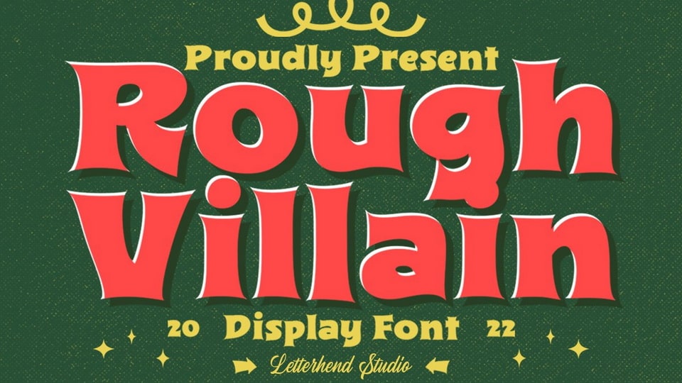 Rough Villain Font