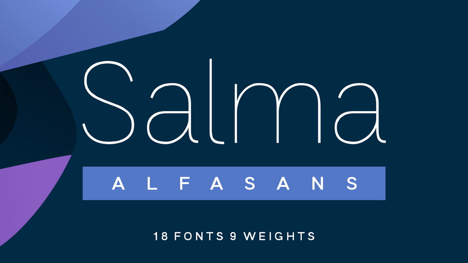 Salma Alfasans Font