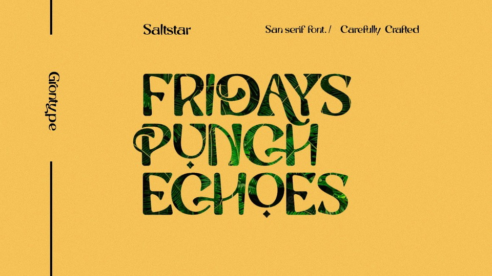 Saltstar Font