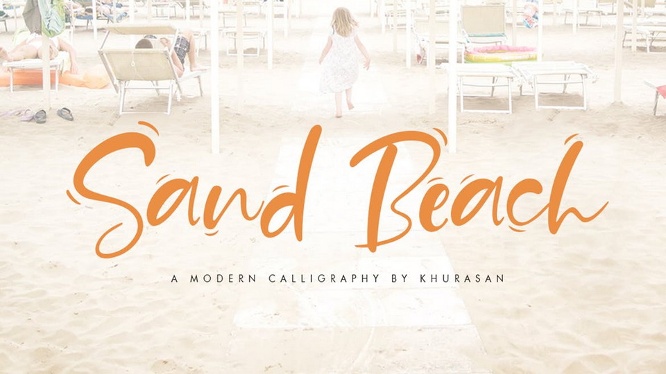 Sand Beach Font