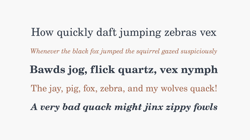 Century Schoolbook Typeface