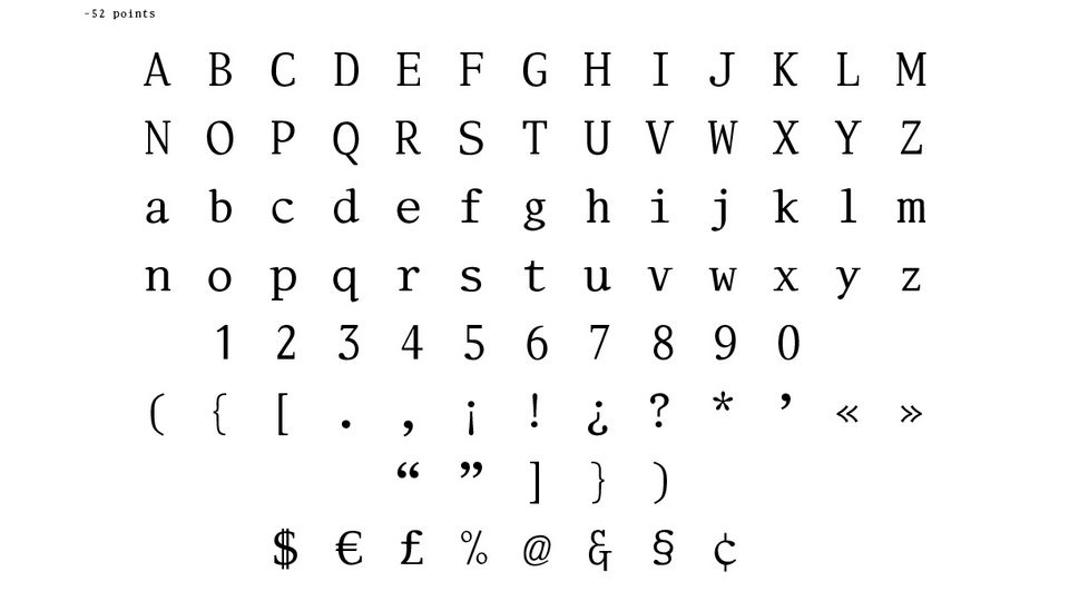 Selectric Font