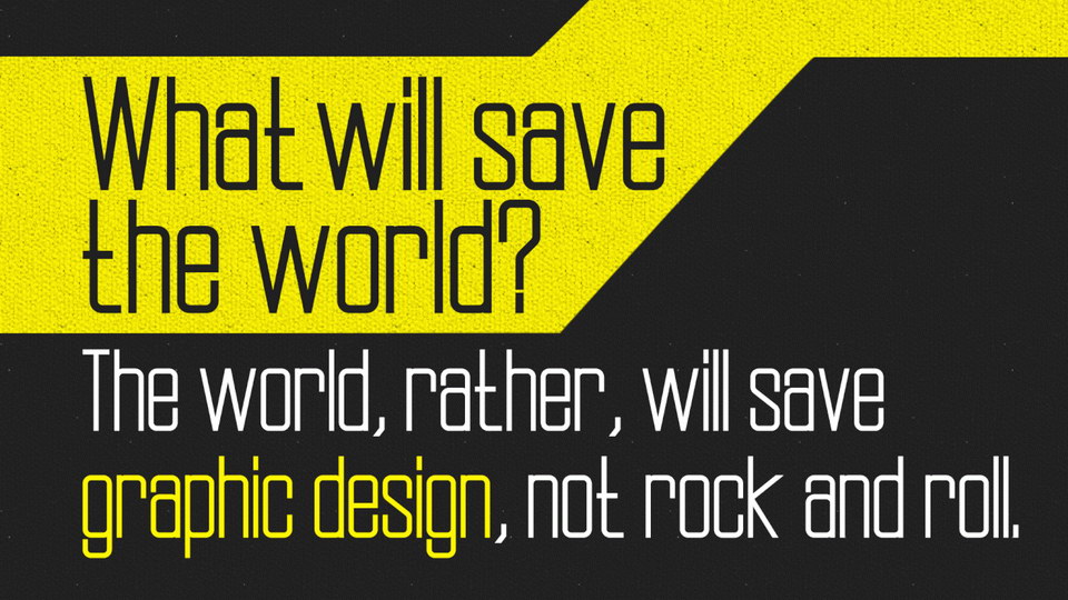 Slender Typeface