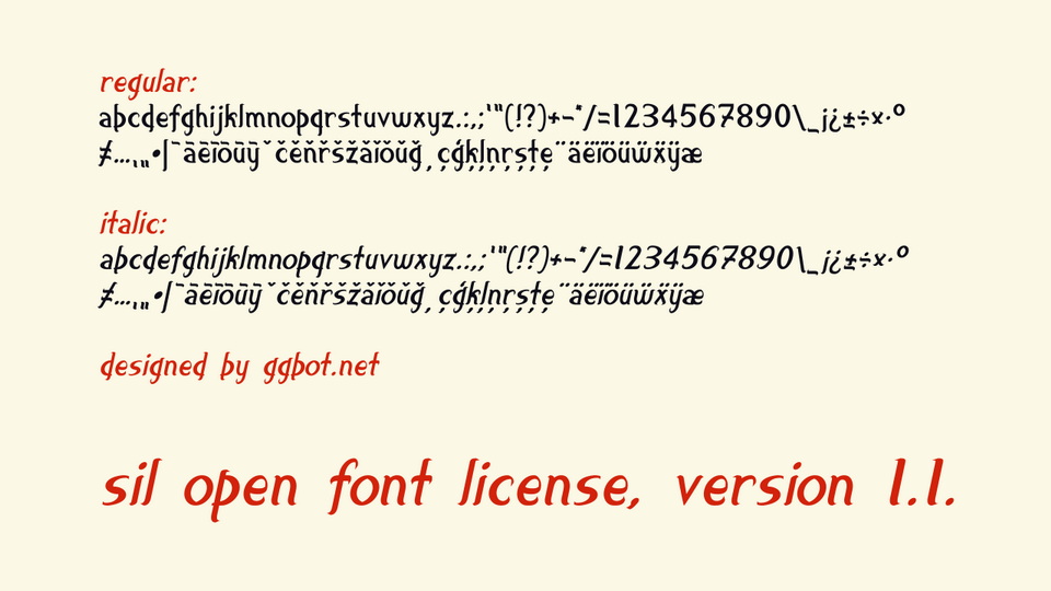 Smallburg Font