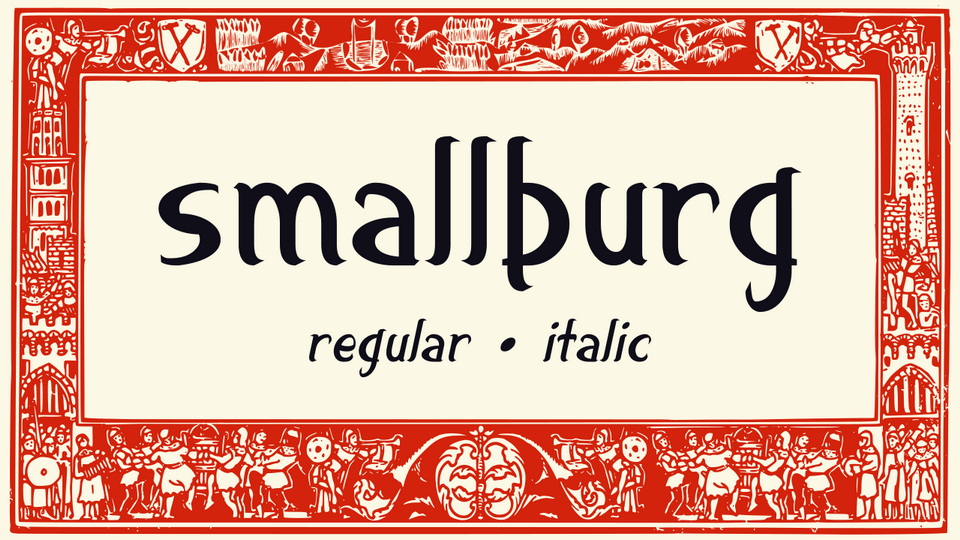 Smallburg Font