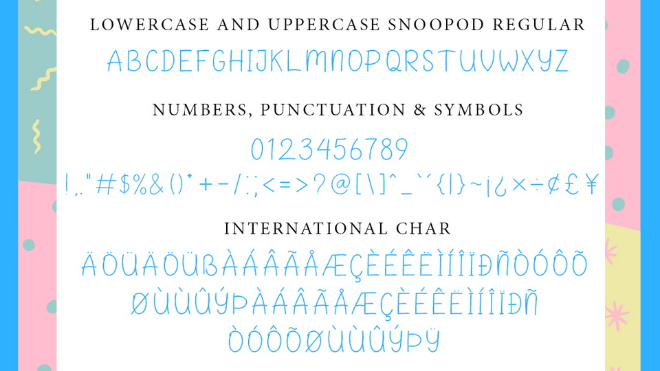 Snoopod Font