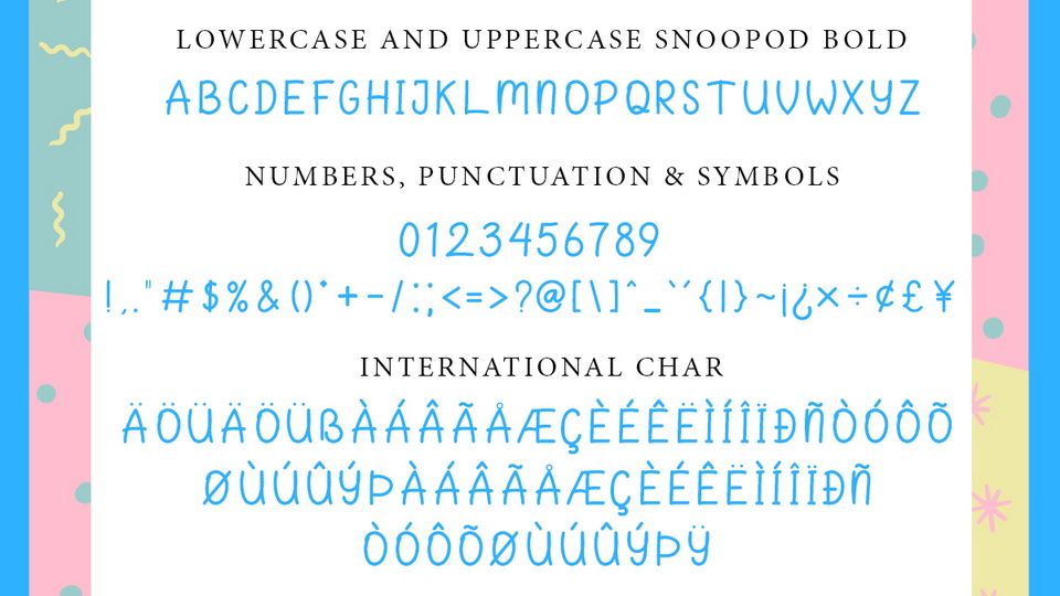 Snoopod Font