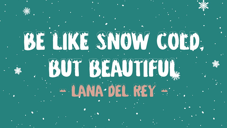 Snowy Season Font