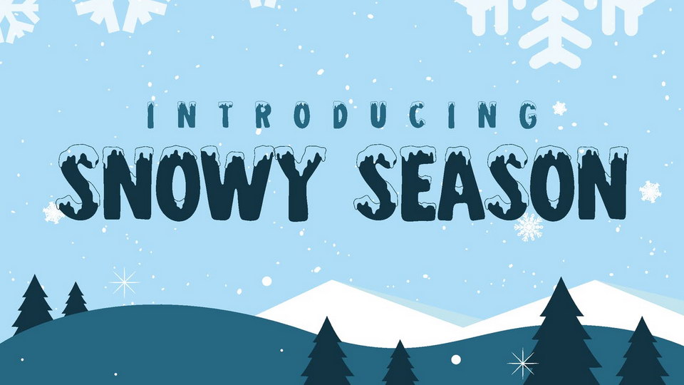 Snowy Season Font