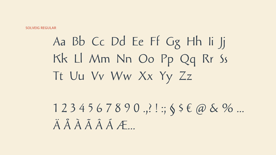 Solveig Typeface