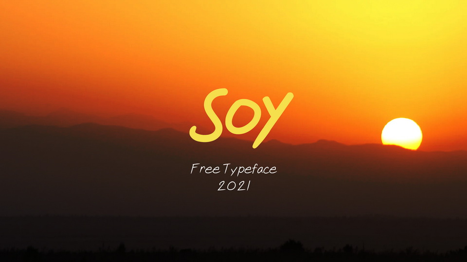 Soy Typeface