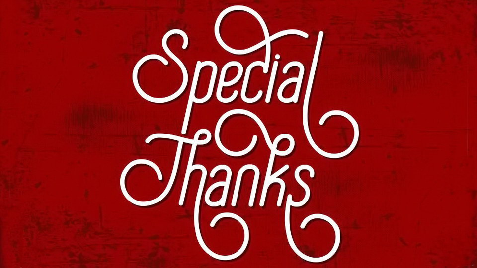 Special Thanks Script