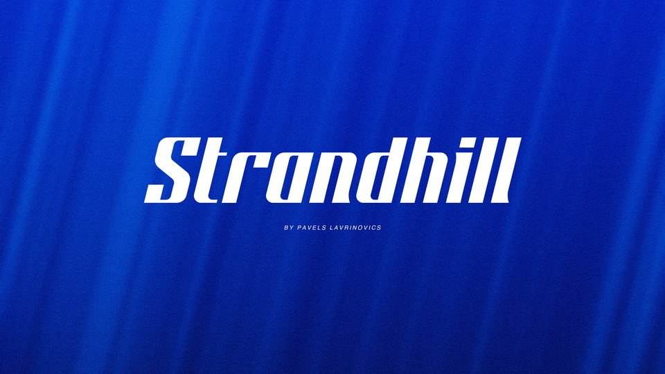 Strandhill Font