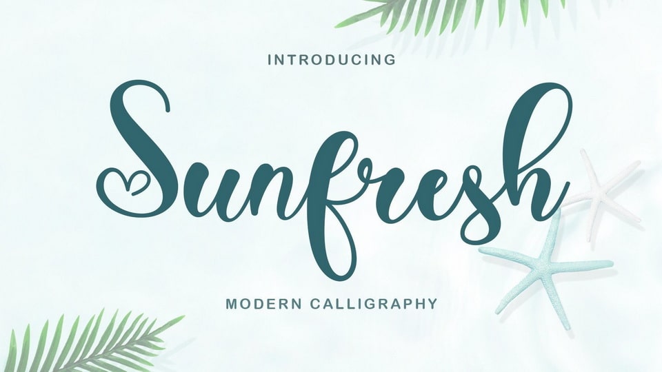 Sunfresh Font
