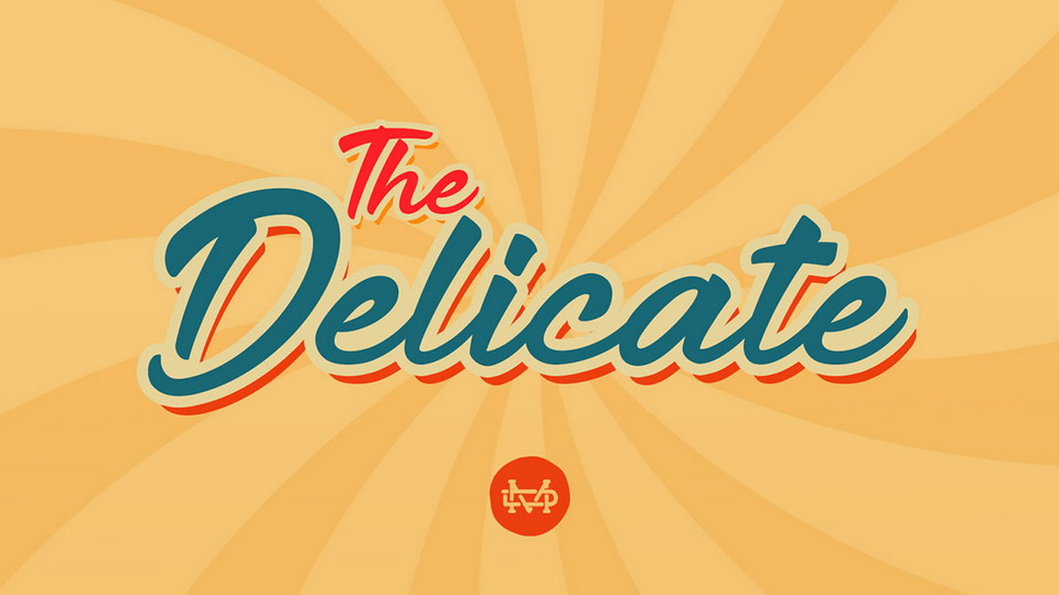 The Delicate Font