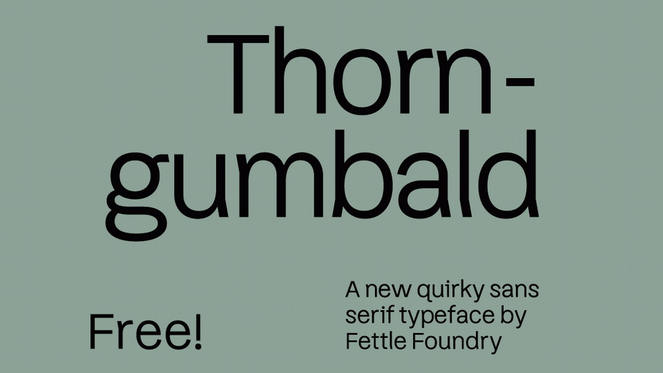 Thorngumbald Font