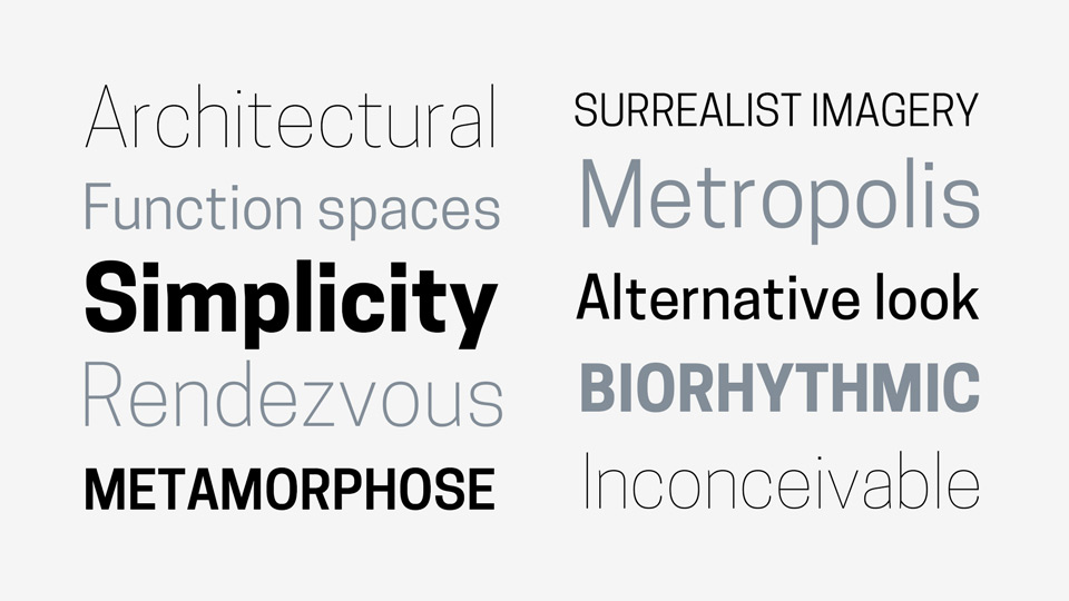 Tonnelier Typeface
