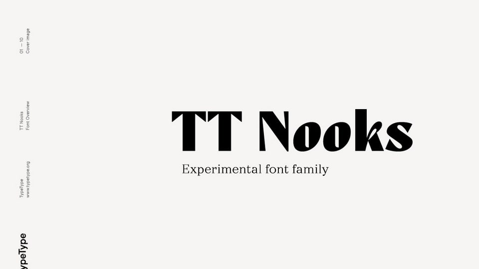 TT Nooks Typeface
