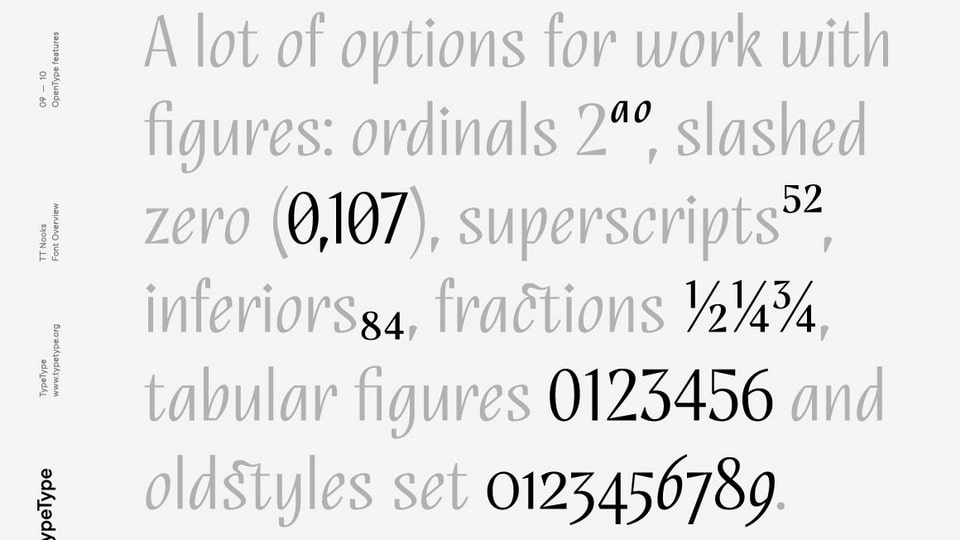 TT Nooks Typeface