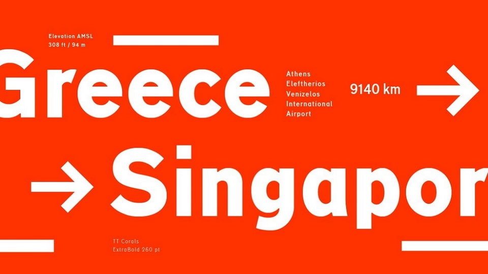 TT Corals Typeface