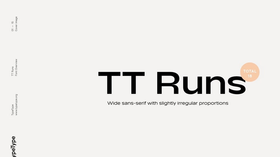 TT Runs Font