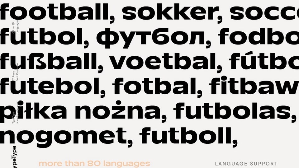 TT Runs Font