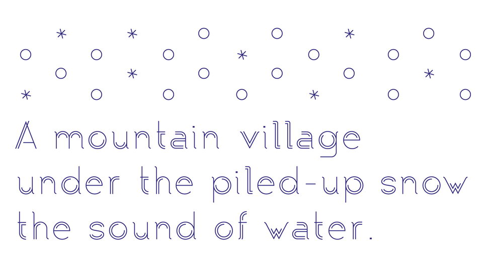 Typoliner Font