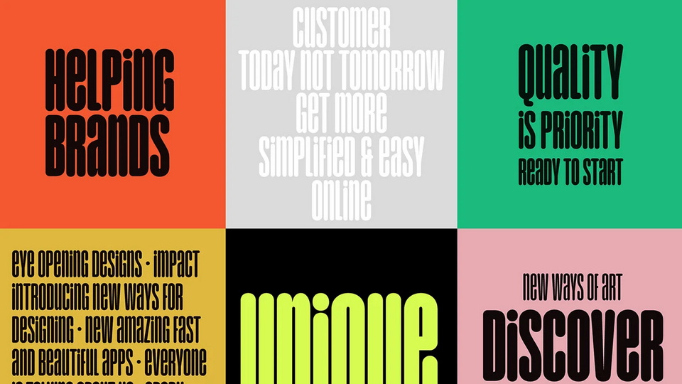 Unique Typeface