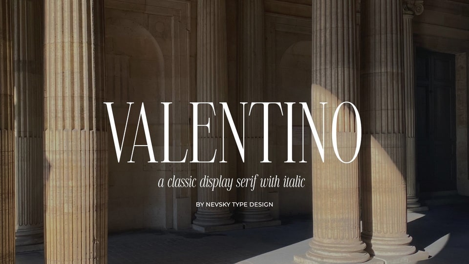 NT Valentino Font